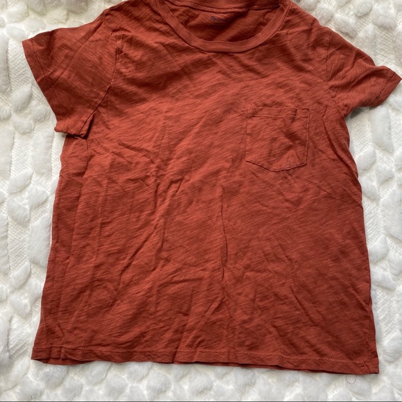 Madewell Tops - Madewell Rust Tee - Medium